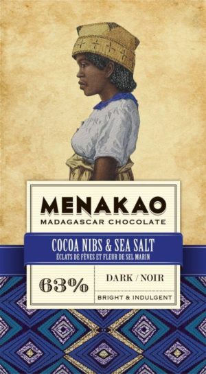 tablette de chocolat noir menako aux éclats de fèves