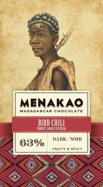 tablette de chocolat noir 63% menako