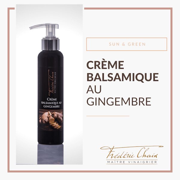 Achat Crème balsamique au Gingembre (150ml) • Sun and Green