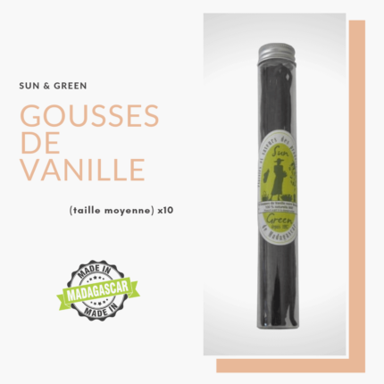 Gousse de vanille x10