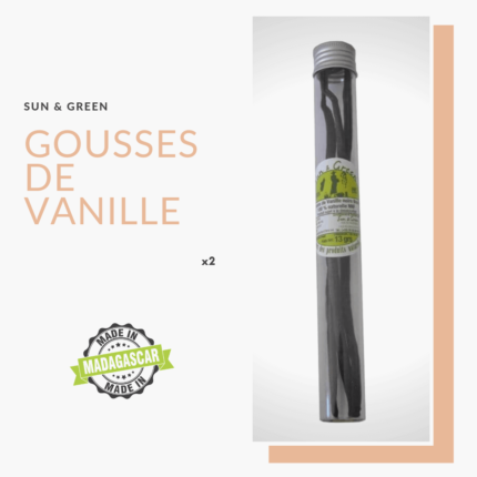 Gousse de vanille x2