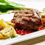Filet mignon au miel et à la vanille