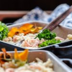 Risotto au riz vénéré, noix de Saint Jacques snackées vanillées