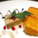 Tartine de foie gras à la vanille