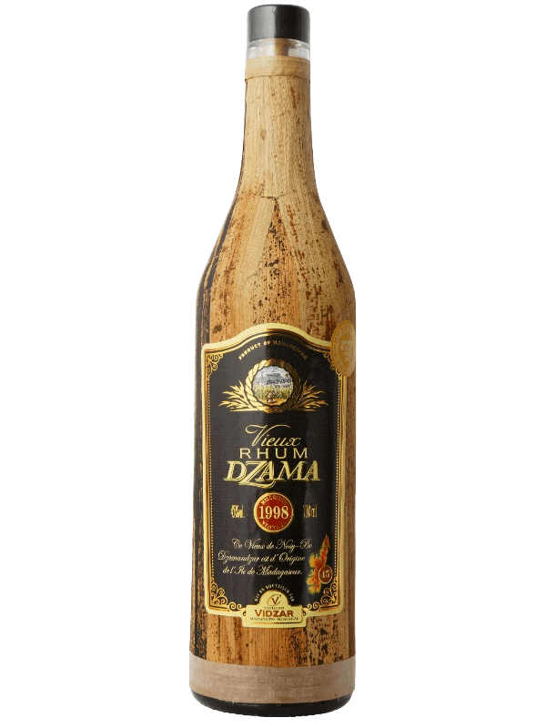 Rhum ambré Dzama millésimé de 1998