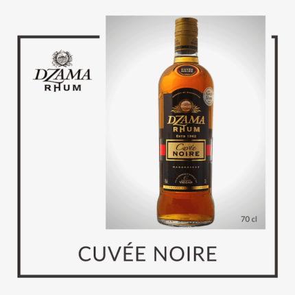 Rhum ambré Dzama cuvée noire