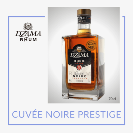 Rhum Dzama cuvée noire prestige