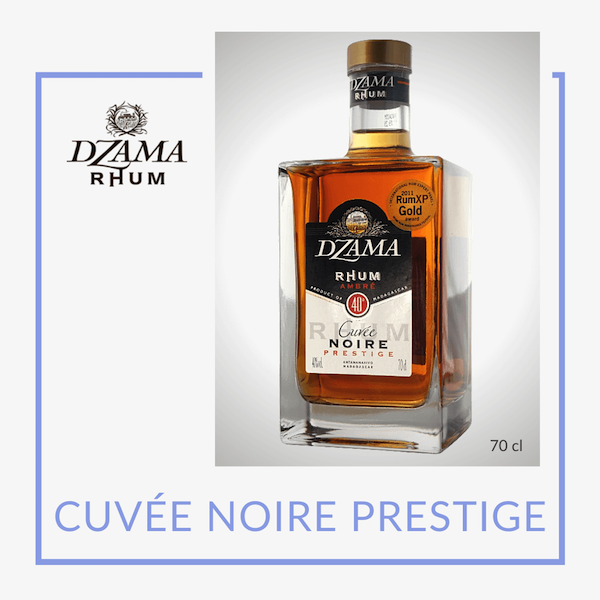 Rhum Ambré DZAMA Cuvée Noire Prestige - Christian de Montaguère