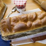 Brioche à la confiture mangue & vanille