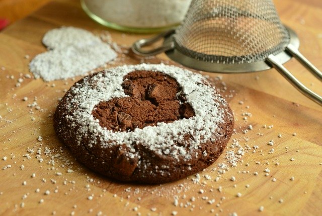 Brownie au chocolat au lait arabica et fleur de sel marin