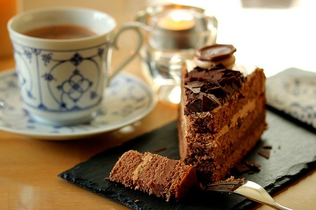 Financiers au chocolat noir