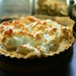 Gâteau meringué à la confiture de rose
