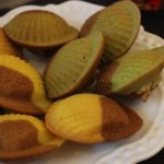 Madeleines à la confiture de rose