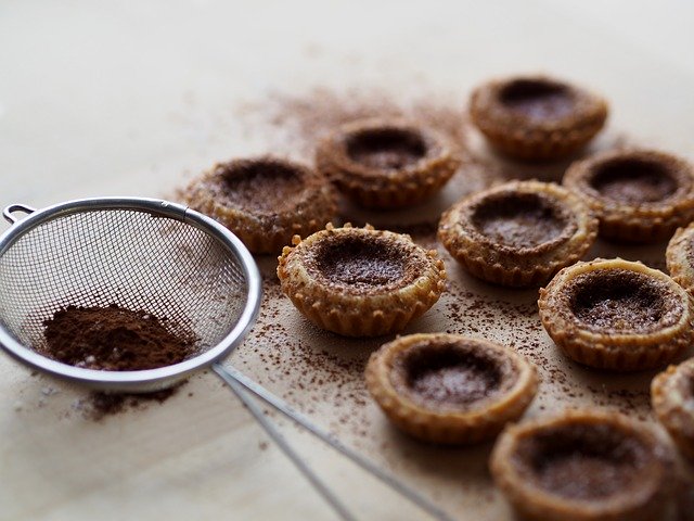 Tartelettes au chocolat noir