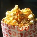 Pop-corn au caramel de vinaigre de mangue & vanille
