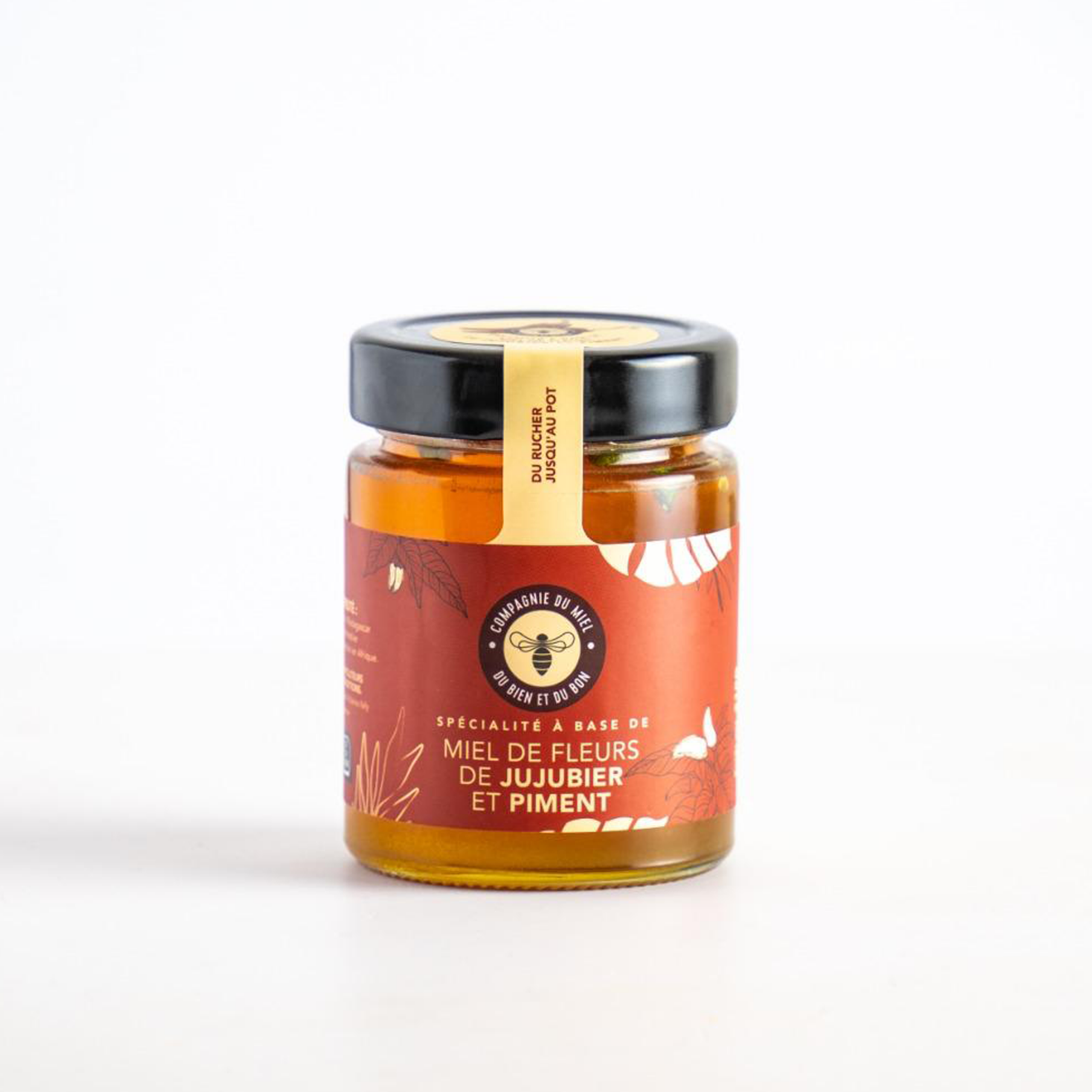 miel de fleurs de jujubier et piment Miel de fleurs de jujubier et piment (210g) – Image 1